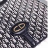 Oblique Fold Over Clutch Bag