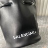 Wheel Leather Bucket Bag