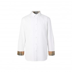 Vintage Check Sleeves Shirt