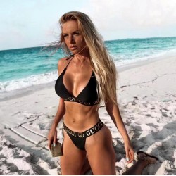 Interlocking G Bikini Swimsuit