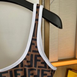 Monogram Logo One-Piece Swimsuit