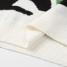 Intarsia Wool Crewneck Sweater