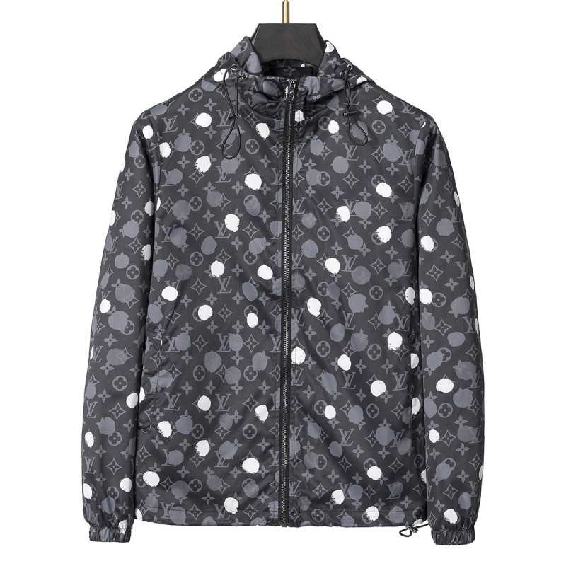 Monogram Logo Bomber Jacket