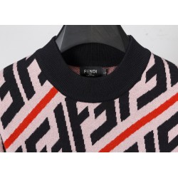 Allover Zucca Crewneck Sweater