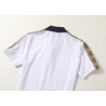 Interlocking G Strip Polo Shirt