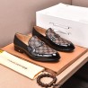 Damier Ebene Derby Loafers (Men's)