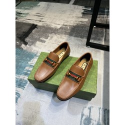 Horsebit Leather Loafers (Men's)
