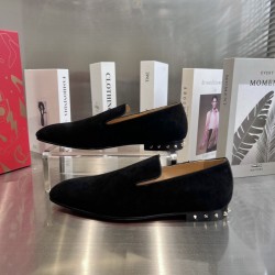 Spiked Suede Loafers (Men's)
