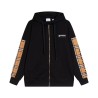 Vintage Check Zip-Up Hoodie