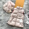 Fur Sleveless Down Jacket (Women's)