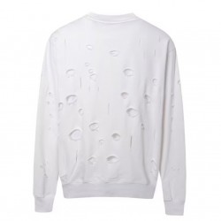 Ripped Chest Logo Sweatshirt