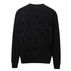 Ripped Chest Logo Sweatshirt