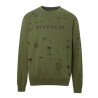 Ripped Chest Logo Sweatshirt