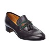 Web Ribbon Loafer With Cross GG (Men's)