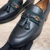 Web Ribbon Loafer With Cross GG (Men's)