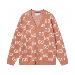 Double G Slim-Fit Monogrammed Wool Cardigan