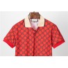 Double G Monogram Print Polo Shirt