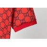 Double G Monogram Print Polo Shirt