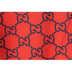 Double G Monogram Print Polo Shirt