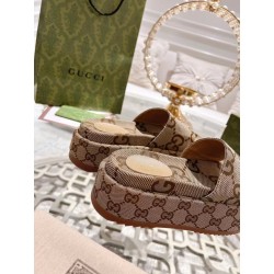 Double G Platform Slide Sandal (Women’s)