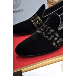 Studded Greca Loafers (Men's)