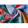 Psychadelic Cuban Collar Silk Shirt