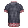 Multicolor Patterned Silk Shirt