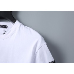 Vertical Embroidered Logo T-shirt