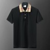 Vintage Check Collar Polo Shirt
