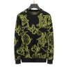 Wavy Monogram Logo Sweater