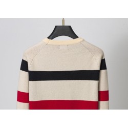 M Stripe Logo Sweater