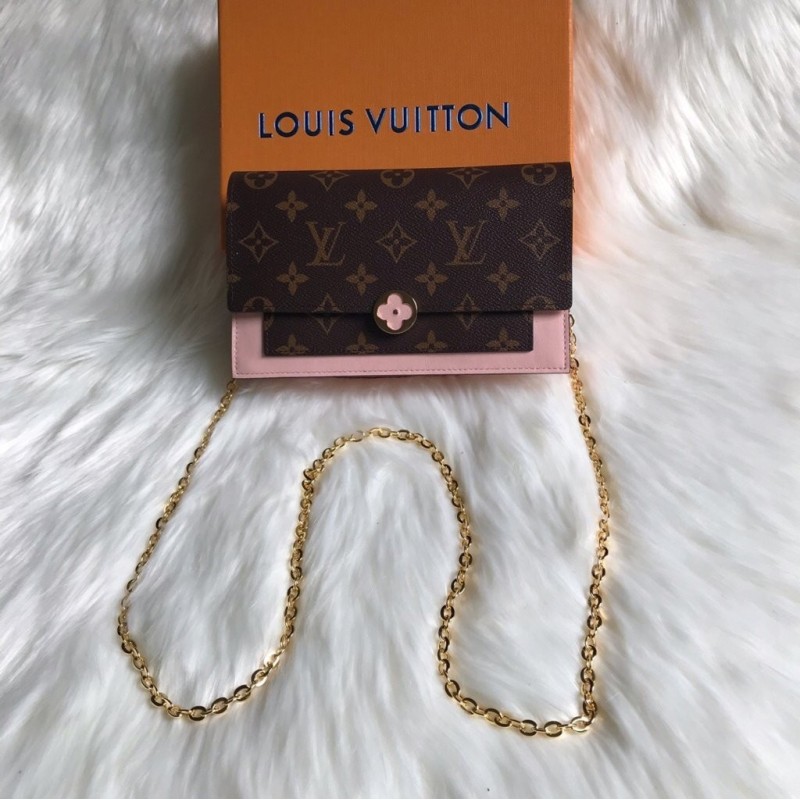 Flore Chain Wallet Monogram