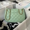 Quilted CC Messenger Bag