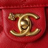 Small Quilted Leather Crossbody Flap