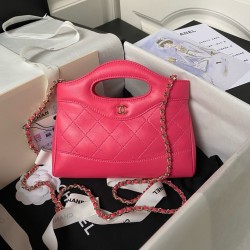 Quilted Leather 31 Mini Top Handle