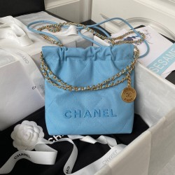 Mini 23 Shiny Crumpled Bag
