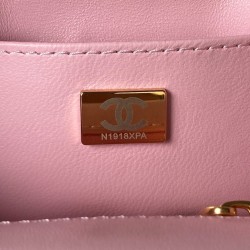 Tweed Crush Top Handle Flap Bag