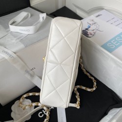 Heart Small Flap Bag Gold Hardware
