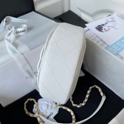 Quilted Small Messenger Flap Bag