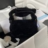 Shearling Two-Way Flap Bag