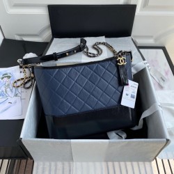 Gabrielle Quilted Medium Hobo Bag