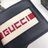 Double G Logo & Web Stripes Wallet