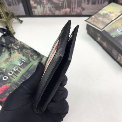 Double G Logo & Web Stripes Wallet