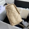 19 Flap Bag Medium In Leather