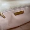 19 Flap Bag Medium In Leather