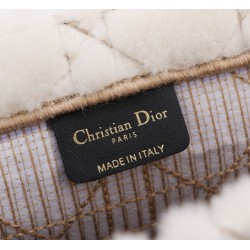 Medium Book Tote Cannage Shearling