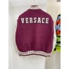 Patterned College Coat Bomber Jacket