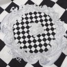 Medusa Print Checked Shirt