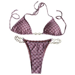 Interlocking G Chain Swimsuit