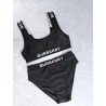 Black Corset Bikini Swmisuit